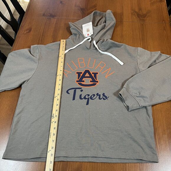 Auburn Tigers Hoodie Mens‎ Large NCAA Football Pullover Sweatshirt Champion New - Picture 6 of 10
